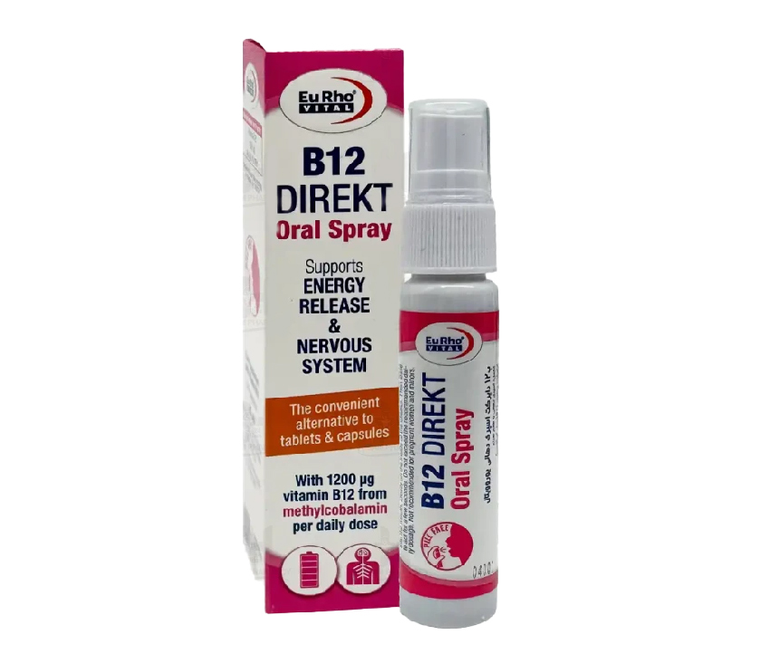 اسپری دهانی ب12 دایرکت یوروویتال | Eurho Vital B12 Direkt Oral Spray